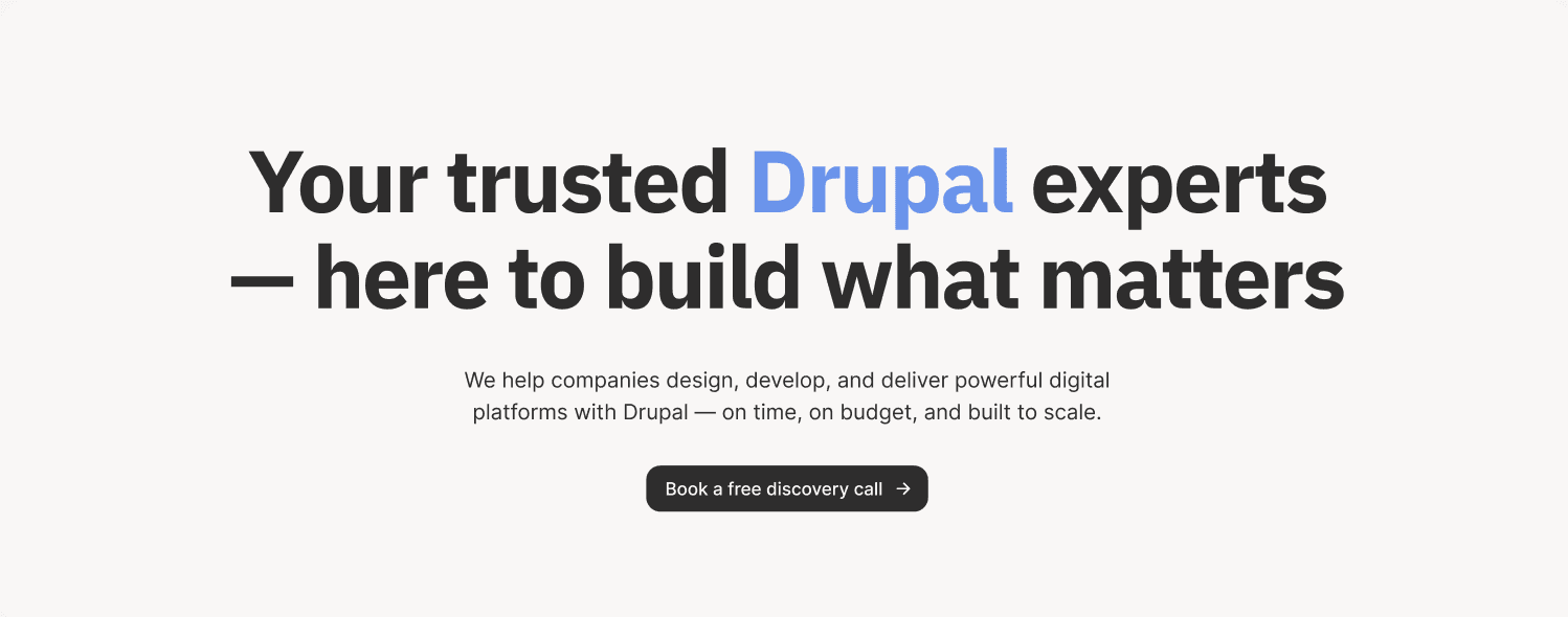 Building with Drupal 11 Canvas: Creating a Custom Hero Component