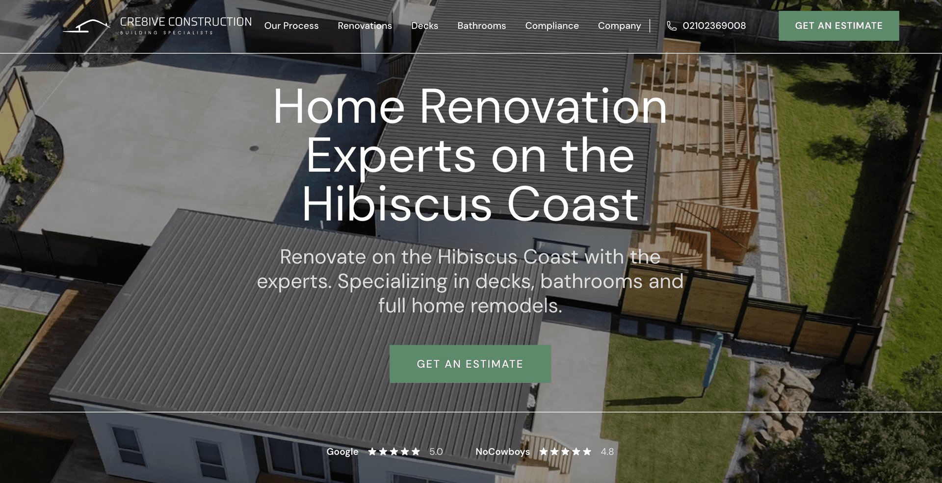 Cre8ive Construction: From DIY to Professional—SEO-Optimized Lead Generation Platform