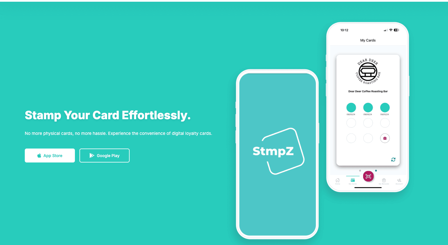 Stmpz: Digital Loyalty Cards Replacing Tens of Thousands of Paper Stamps