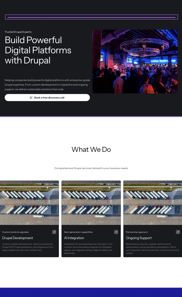 Generated Homepage in Canvas