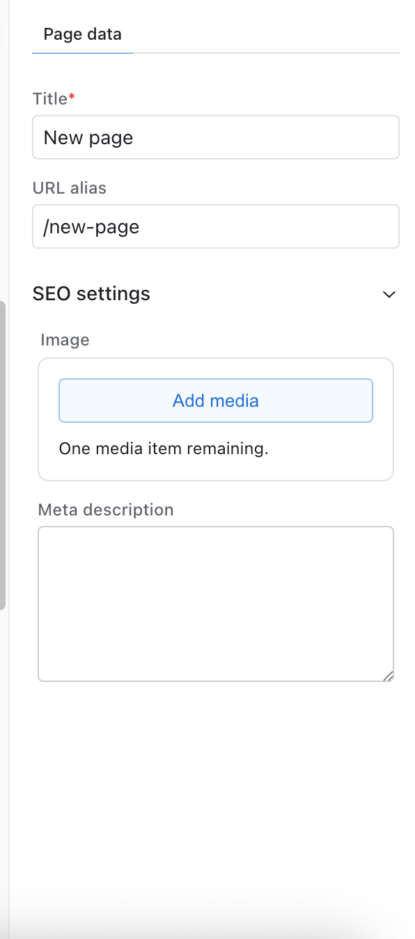 Canvas Page Selection