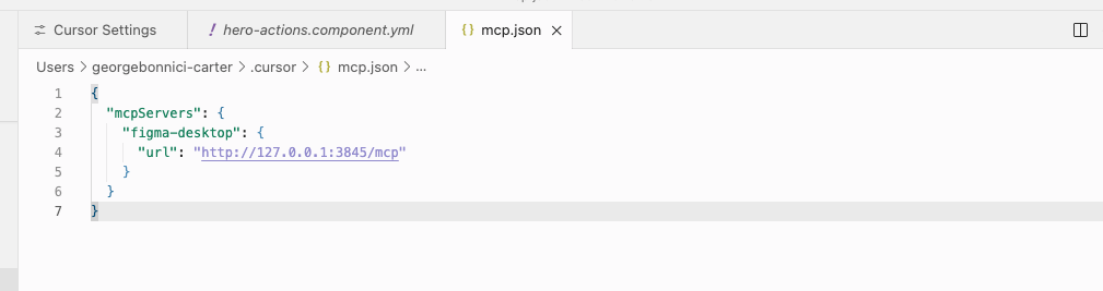 Cursor MCP Configuration